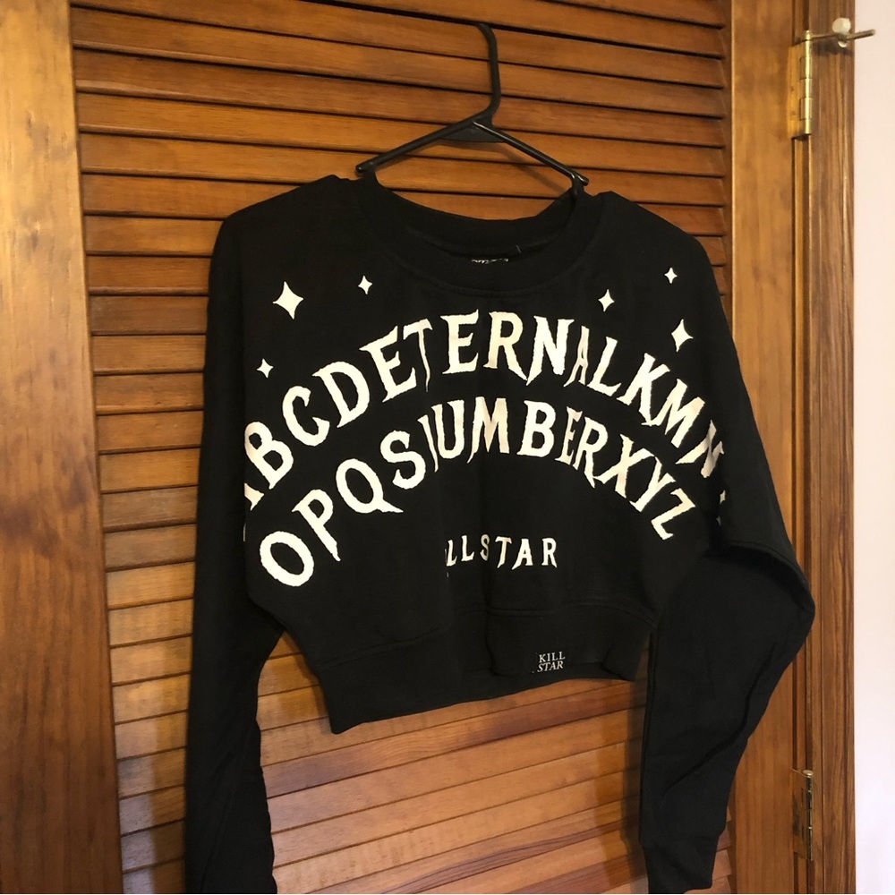 Killstar Eternal Slumber Ouija Board Crop Top